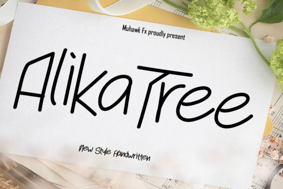 Alika Tree: A Modern Handwritten Font for Branding