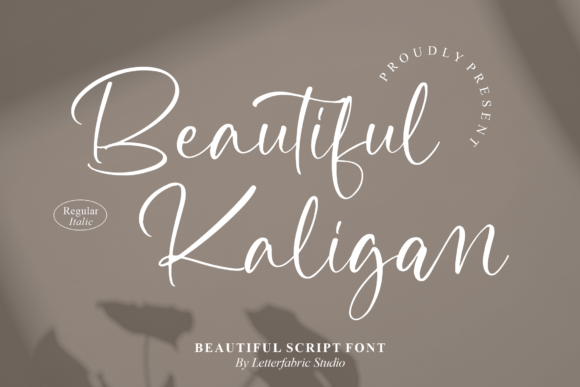 Beautiful Kaligan: A Signature Font That Elevates Digital Branding
