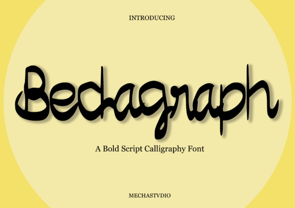 Bedagraph: The Thin, Cool Script Font for Your Business Brand