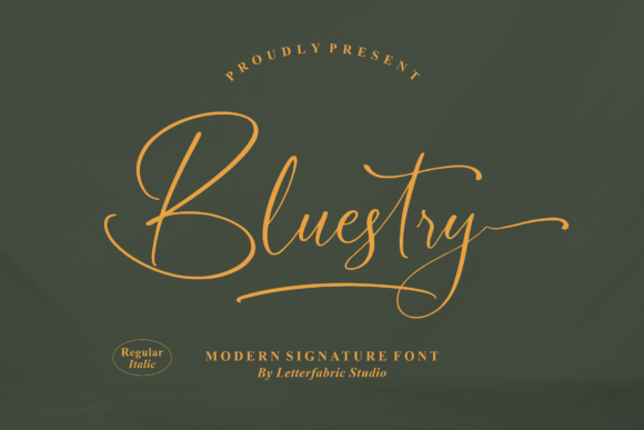 Bluestry: A Confident, Curious Script for Modern Projects
