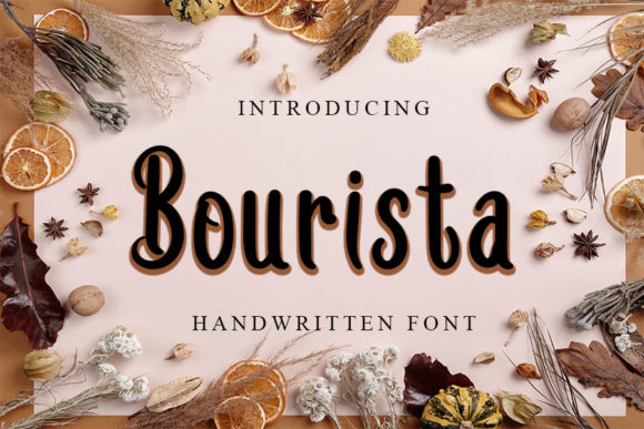 Bourista: A Bold Script Font for Commanding Web Design
