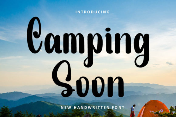 Camping Soon: A Modern Handwritten Font for Digital Branding