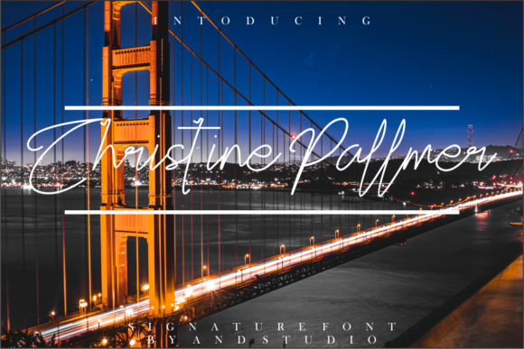 Christine Pallmer: A Timeless Handwritten Font for Elegant Branding