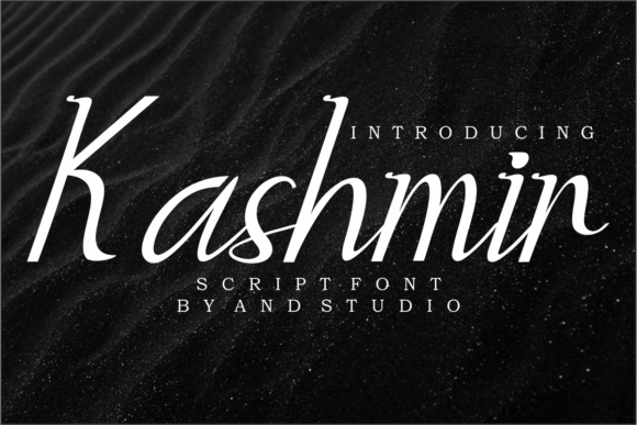 Discover the Elegance of Kashmir: A Handwritten Font for Web Design