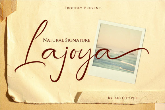 Elevate Your Craft with Lajoya: A Charming Handwritten Font