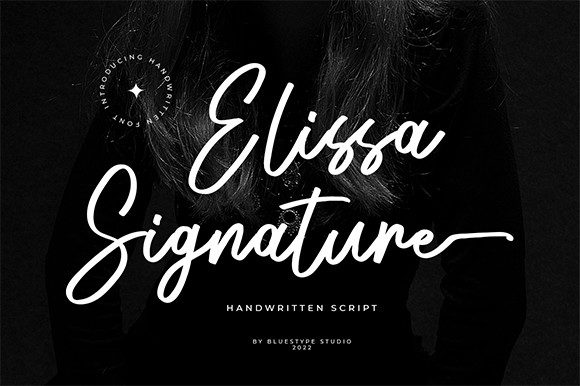 Elissa Signature: A Sweet Script Font for Authentic Branding