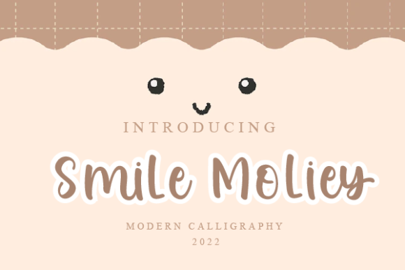 Enhance Your Brand with Smile Moliey Font