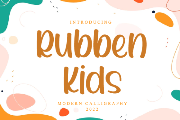 Enhance Your Editorial Design with Rubben Kids Font