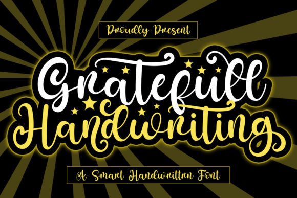 Gratefull Handwriting: A Font That Feels Like a Celebration