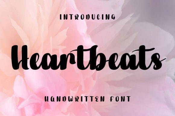 Heartbeats Font: A Warm Typographic Touch for Digital Projects