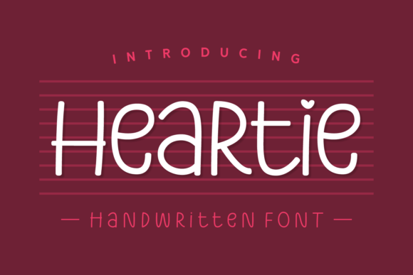 Heartie: A Handwritten Font for Elegant Branding