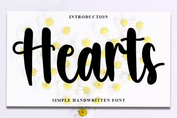 Hearts: A Handwritten Font Built for Modern Campaigns