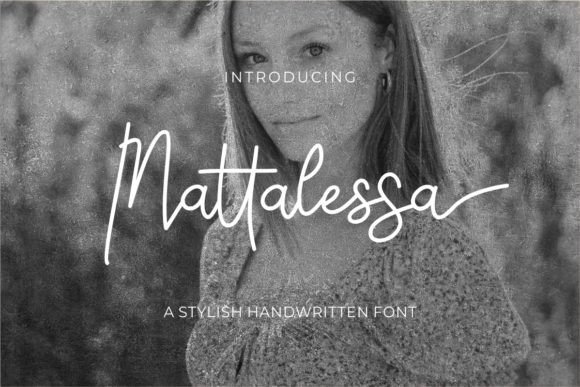Mattalessa: A Free-Flowing Font for Consistent Business Branding