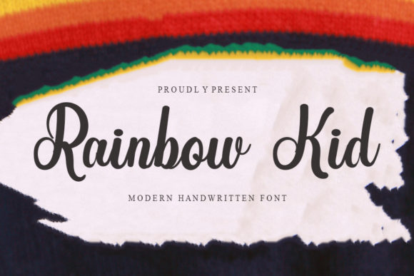 Rainbow Kid: A Handwritten Font That Strikes a Perfect Balance