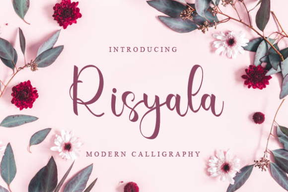 Risyala: A Fun Calligraphy Font for Your Brand’s Signature Touch