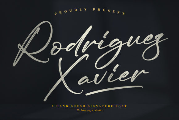 Rodriguez Xavier: A Designer's Hands-On Review of a Unique Script Font