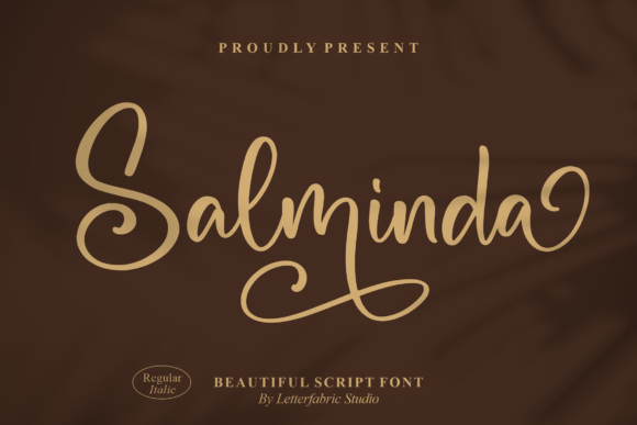 Salminda: An Elegant Script Font for Modern Branding