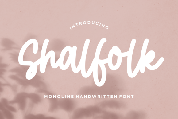 Shalfolk: The Elegant Font That Quietly Improves Reading