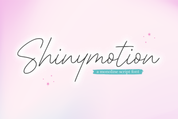 Shinymotion: A Chic Script Font for Creative Branding