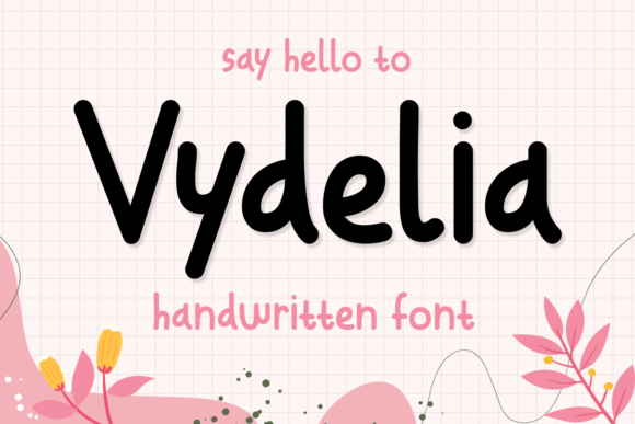 Vydelia Font: A Handwritten Treasure for Crafters and Creators