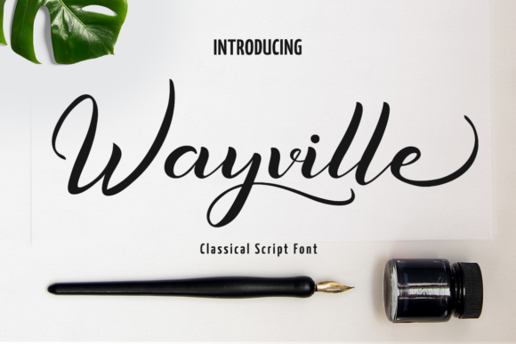Wayville: A Casual Script Font for Modern Brand Personality